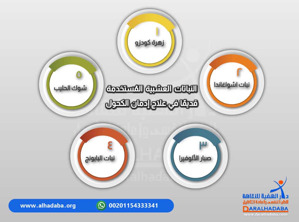 معلومات عن النباتات العشبية المُستخدمة قديمًا في علاج إدمان الكحول
