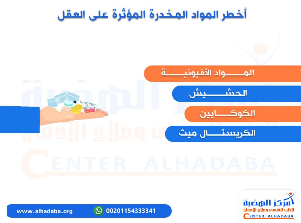 أخطر المواد المخدرة المؤثرة على العقل