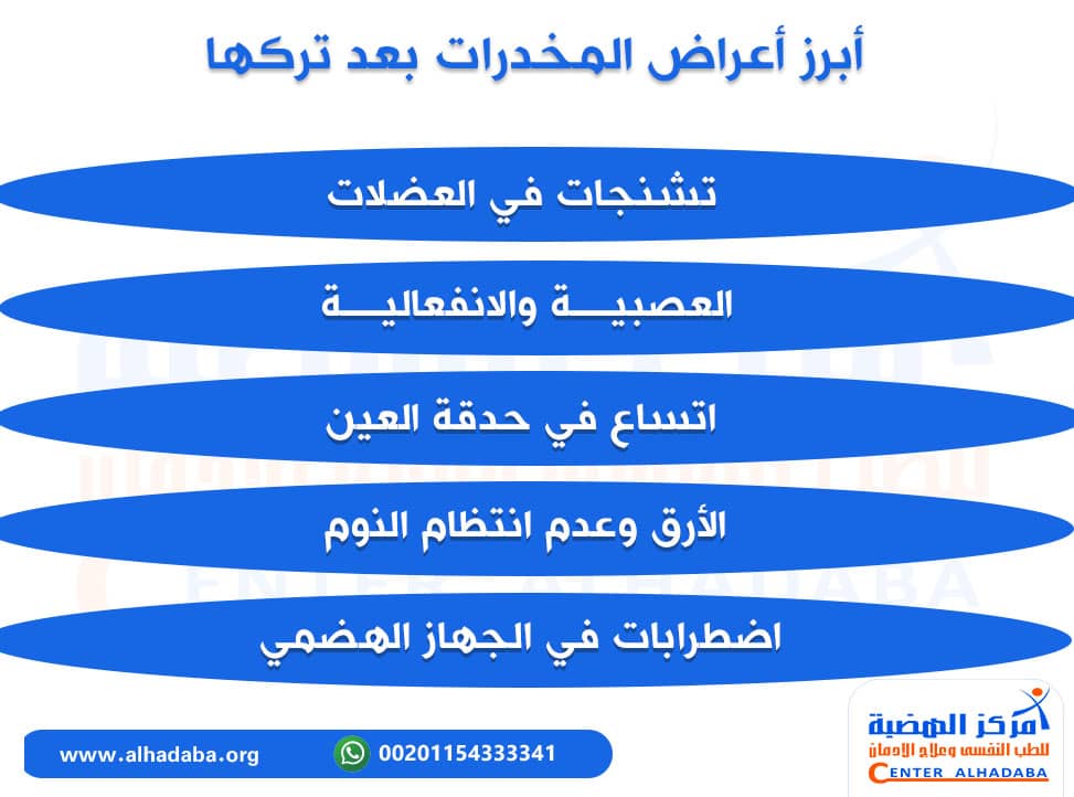 أبرز أعراض المخدرات بعد تركها