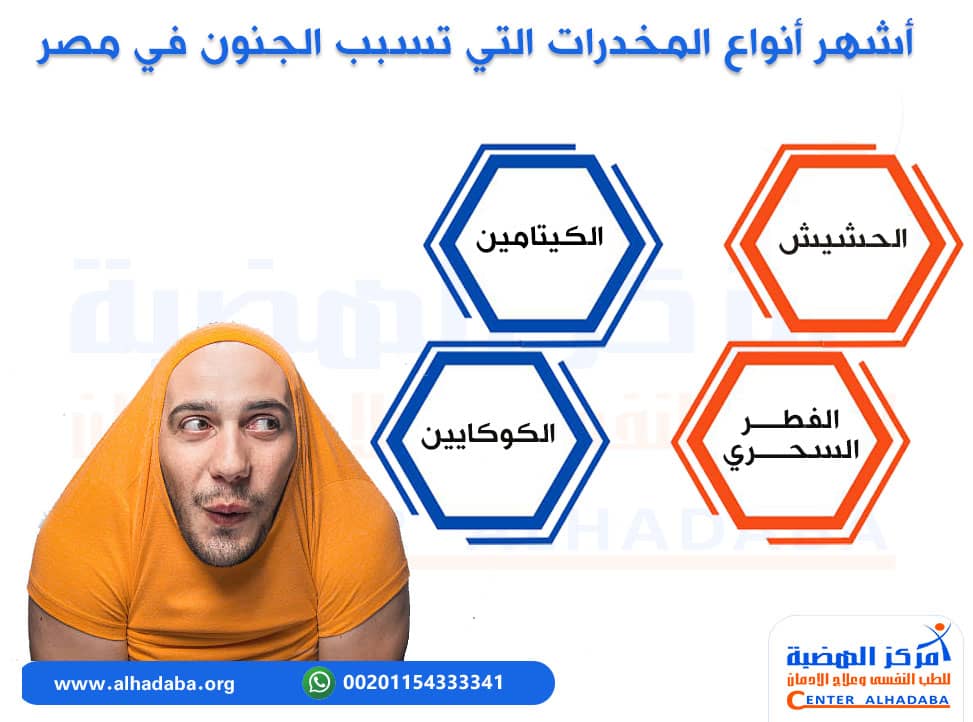 أشهر أنواع المخدرات التي تسبب الجنون في مصر